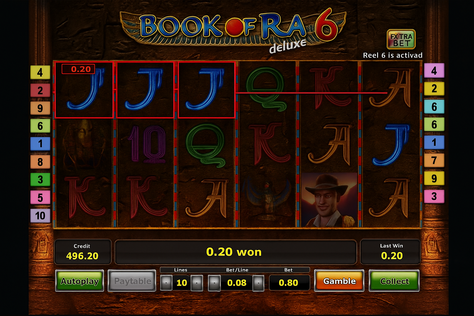 Book of Ra Deluxe 6 preview